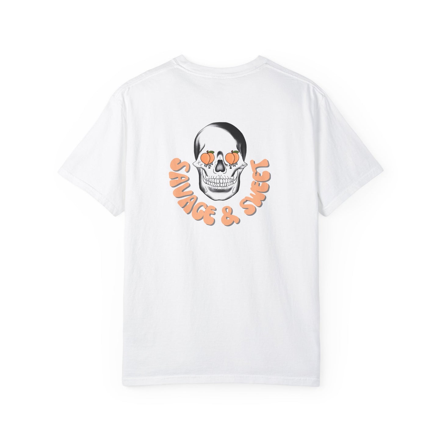 Savage & Sweet Skull Graphic Tee - Unisex Heavy Cotton Tee
