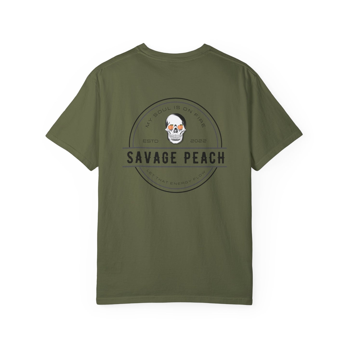 Savage Peach Unisex Heavy Cotton Tee - Graphic T-Shirt