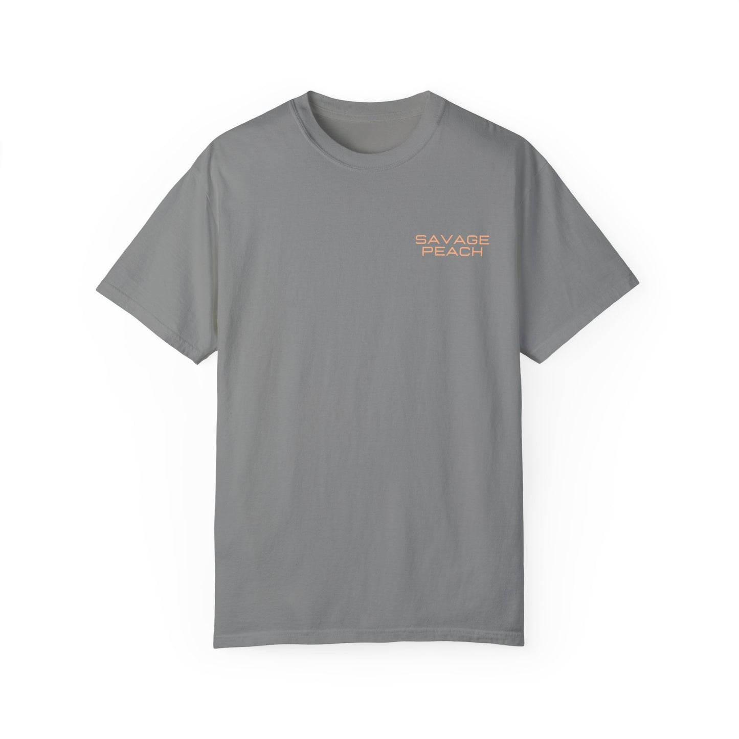 Savage Peach Unisex Heavy Cotton Tee – Bold Graphic Shirt