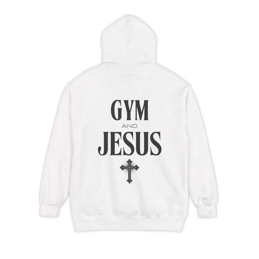 Fav Savage Peach Gym and Jesus - Heavy Blend Hoodie