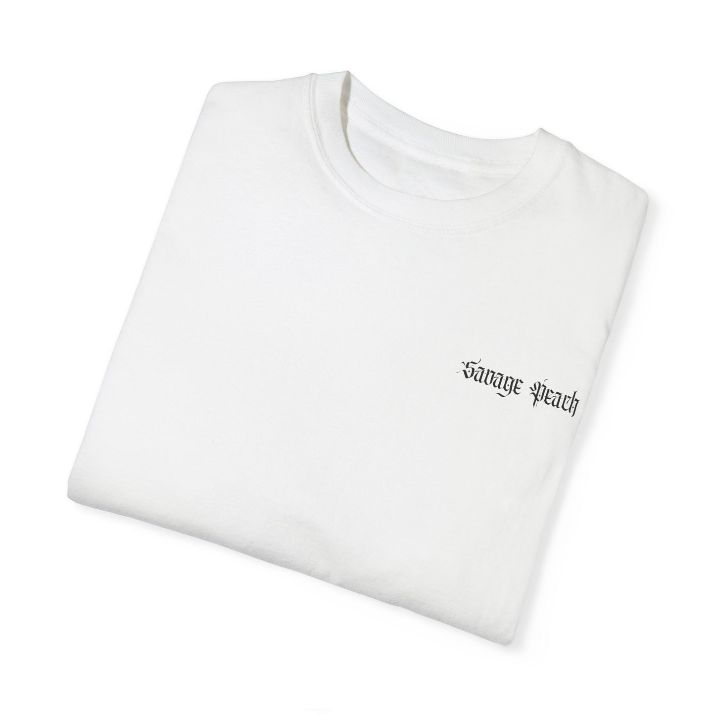 Unisex Heavy Cotton Tee - "Kissed by Sunlight, Sharpened by Storms" Inspirational Graphic Tee
