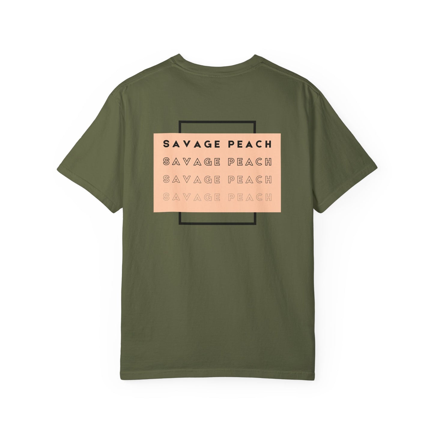 Savage Peach Unisex Heavy Cotton Tee - Trendy Streetwear