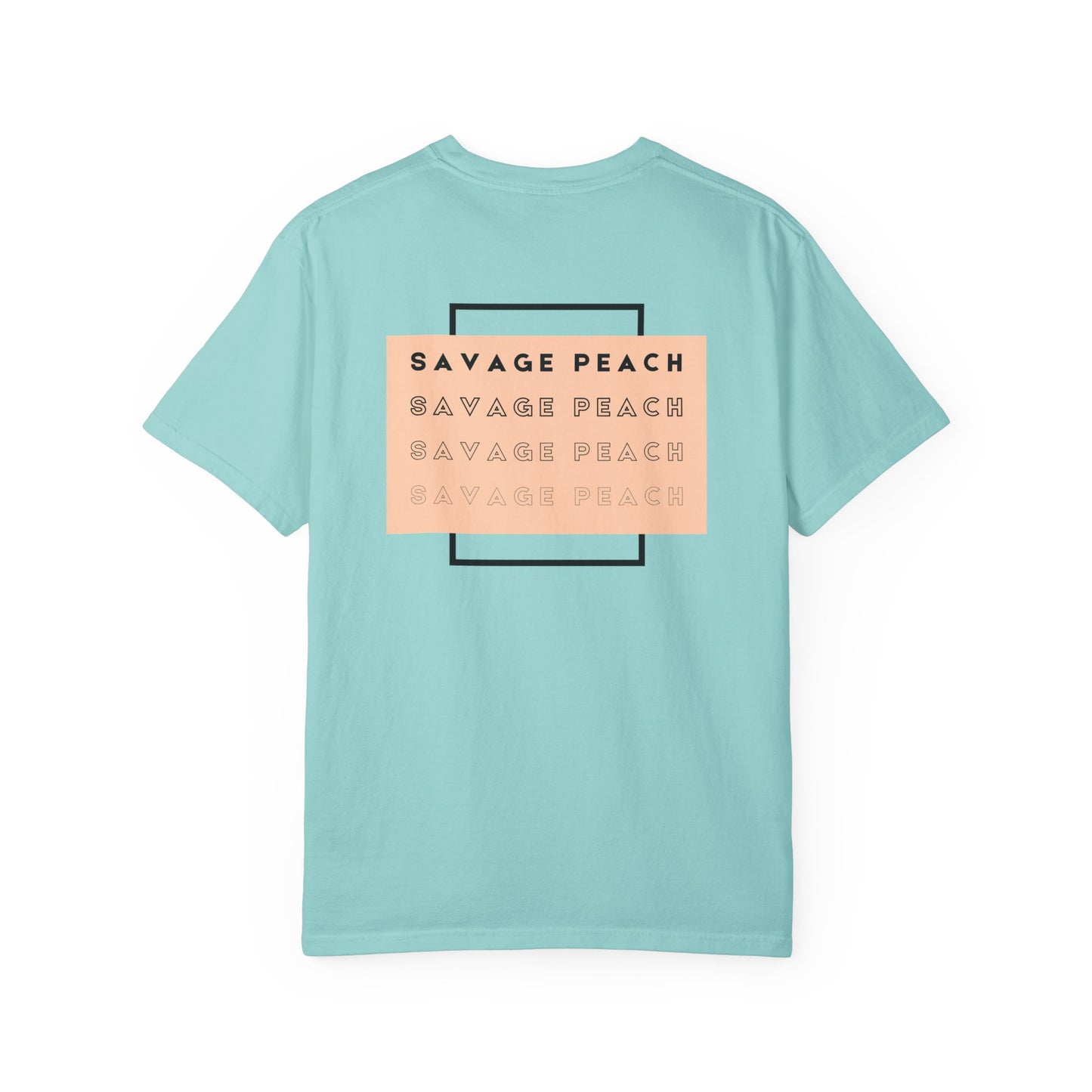 Savage Peach Unisex Heavy Cotton Tee - Trendy Streetwear