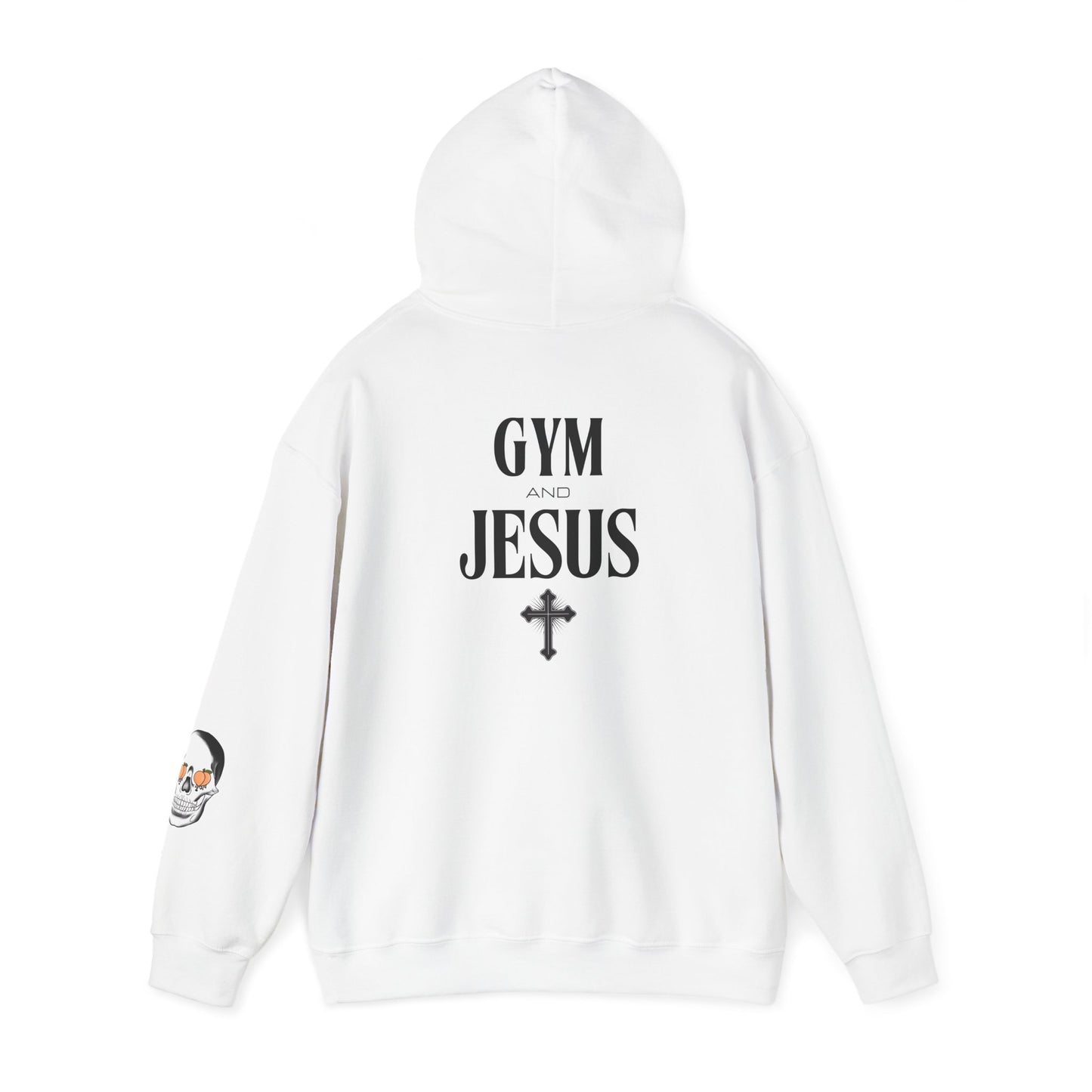 Fav Savage Peach Gym and Jesus - Heavy Blend Hoodie