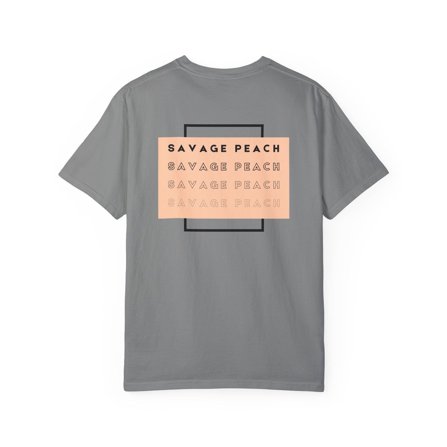 Savage Peach Unisex Heavy Cotton Tee - Trendy Streetwear