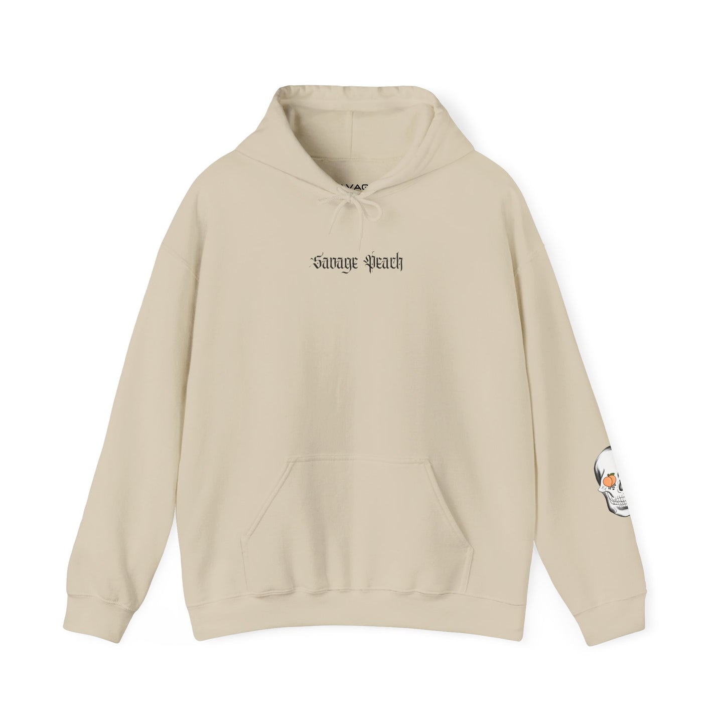 Fav Savage Peach Gym and Jesus - Heavy Blend Hoodie