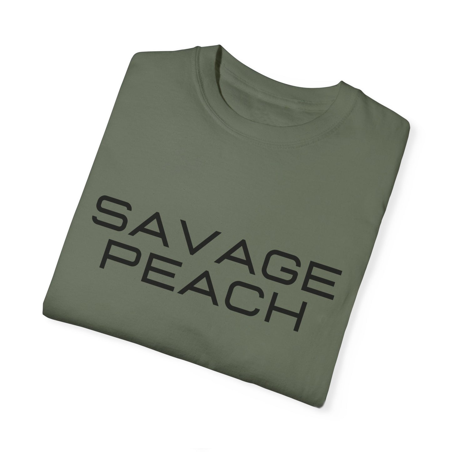 Savage Peach Unisex Heavy Cotton Tee - Casual Streetwear T-Shirt