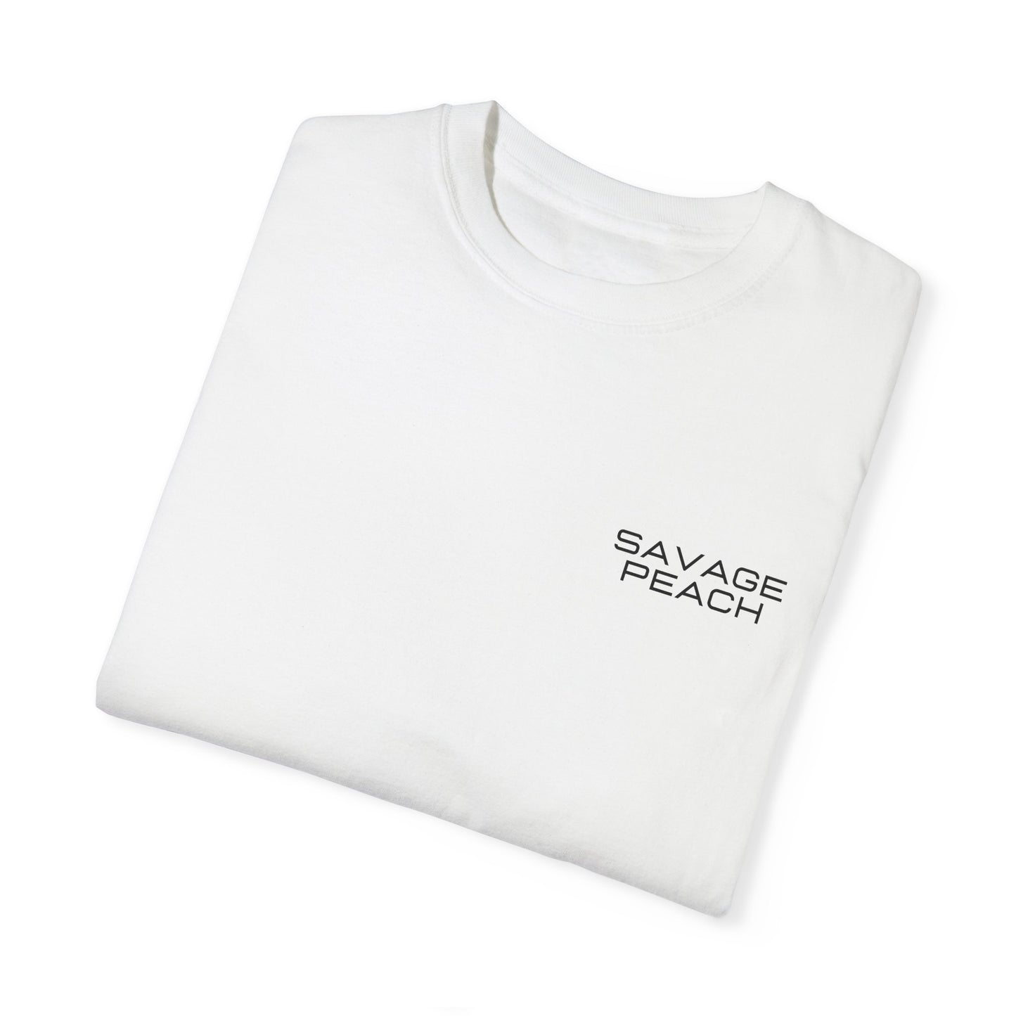 Savage Peach Unisex Heavy Cotton Tee - Never Give Up