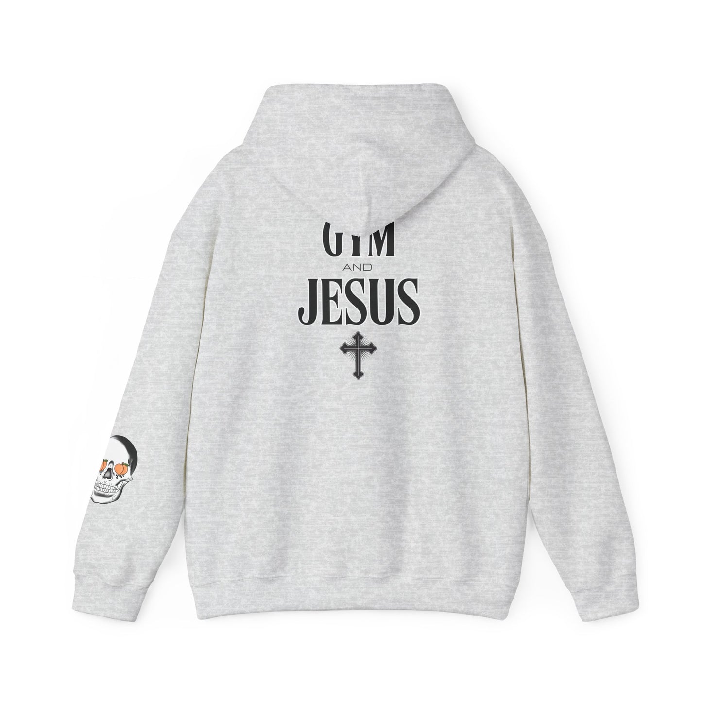Fav Savage Peach Gym and Jesus - Heavy Blend Hoodie