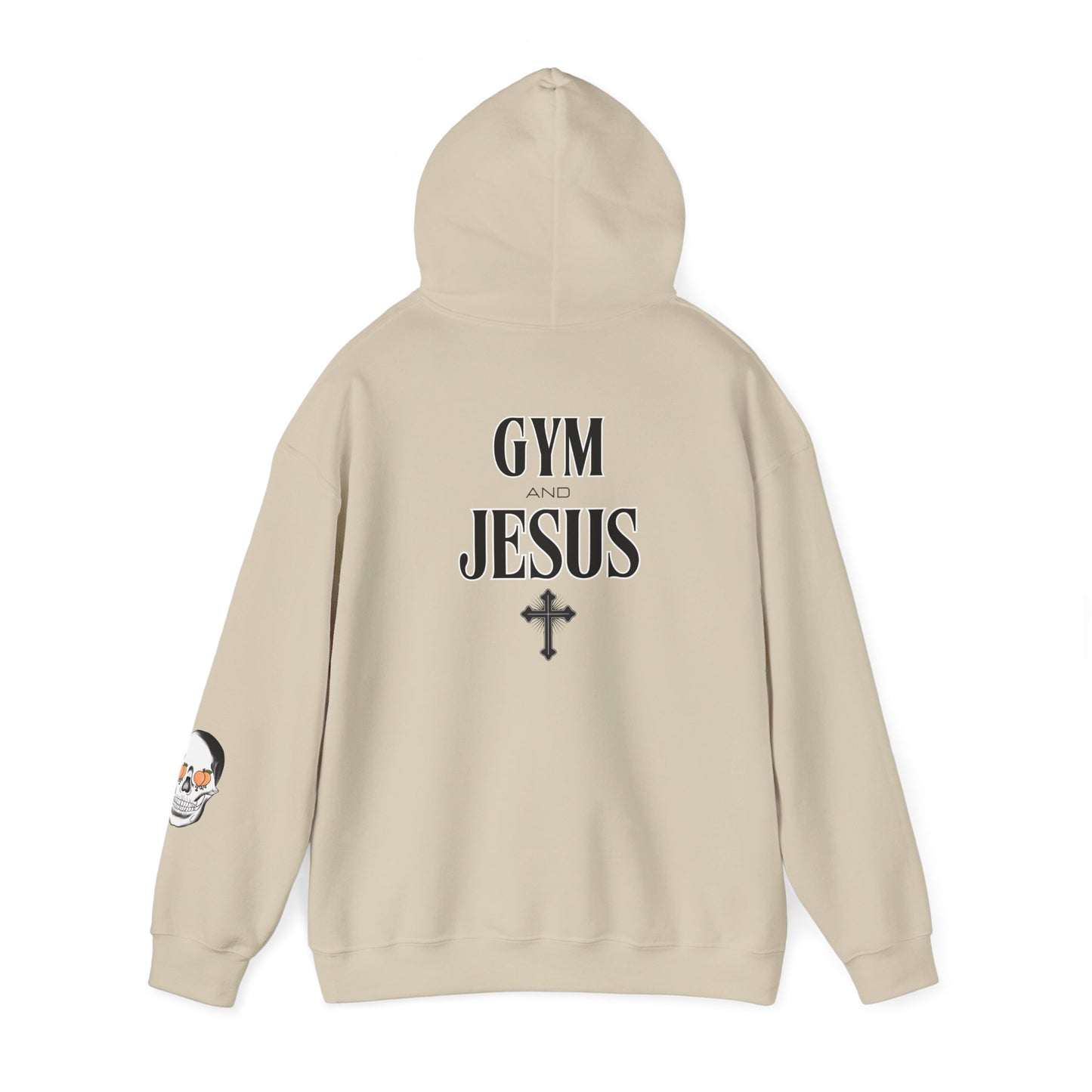 Fav Savage Peach Gym and Jesus - Heavy Blend Hoodie