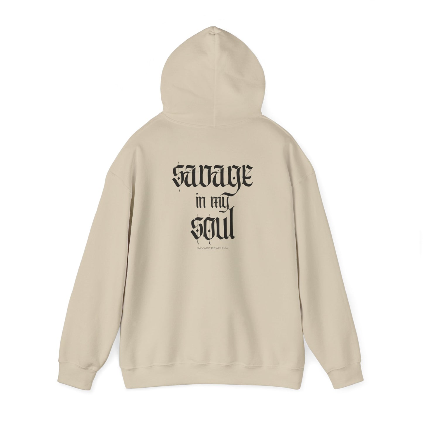 Fav Savage Soul Trendy Graphic Hoodie - Unisex Hooded Sweatshirt