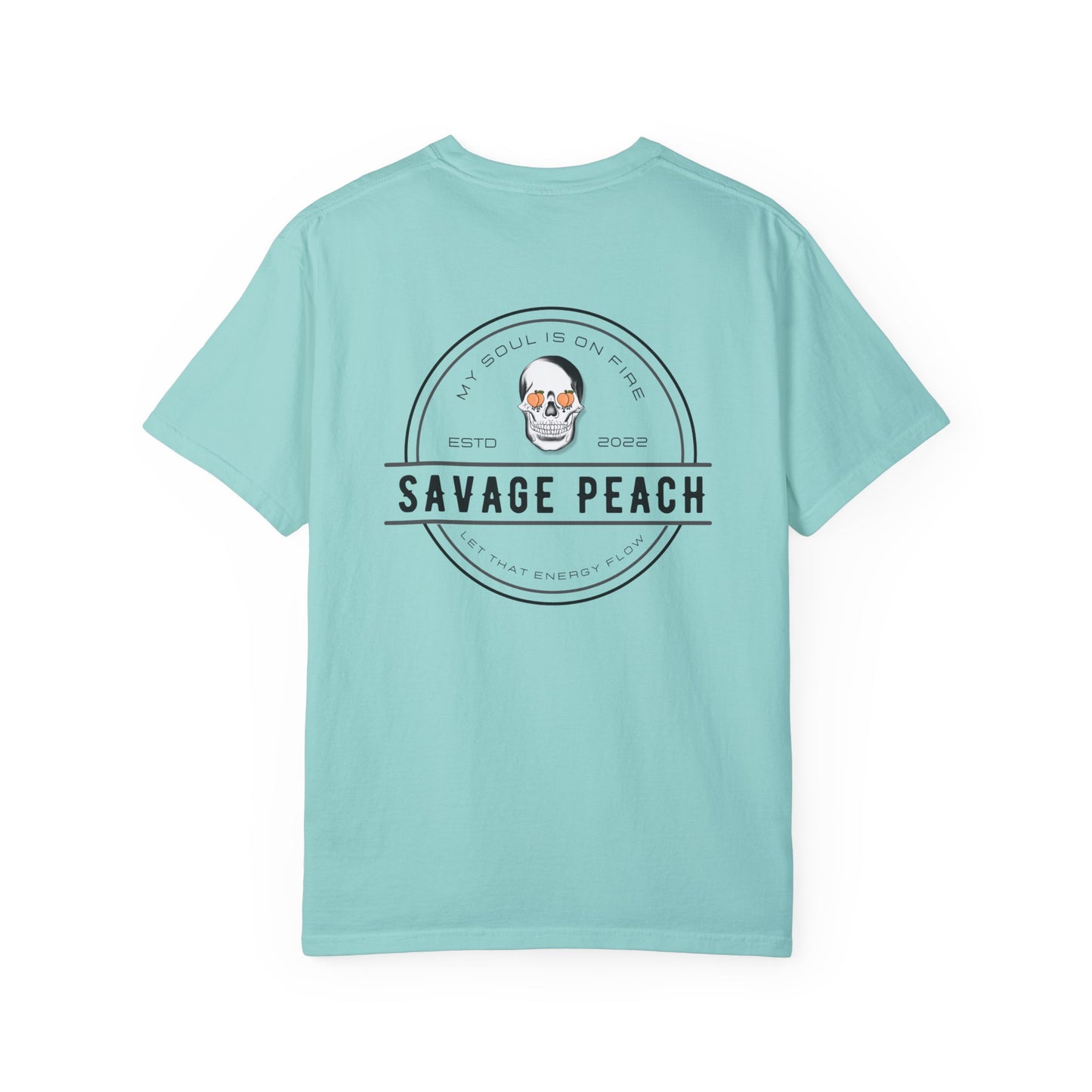 Savage Peach Unisex Heavy Cotton Tee - Graphic T-Shirt