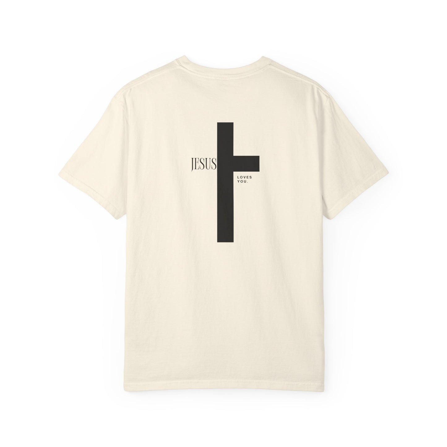 Unisex Jesus Loves You Heavy Cotton Tee - Stylish Apparel