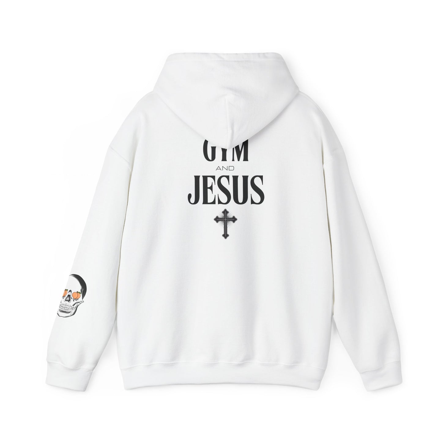Fav Savage Peach Gym and Jesus - Heavy Blend Hoodie