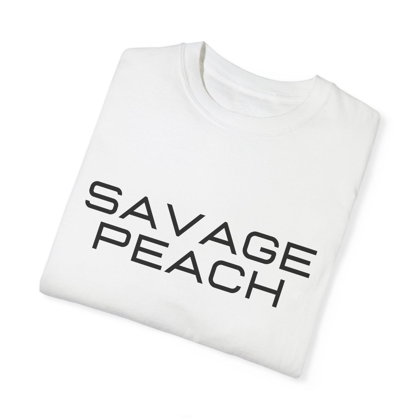 Savage Peach Unisex Heavy Cotton Tee - Casual Streetwear T-Shirt