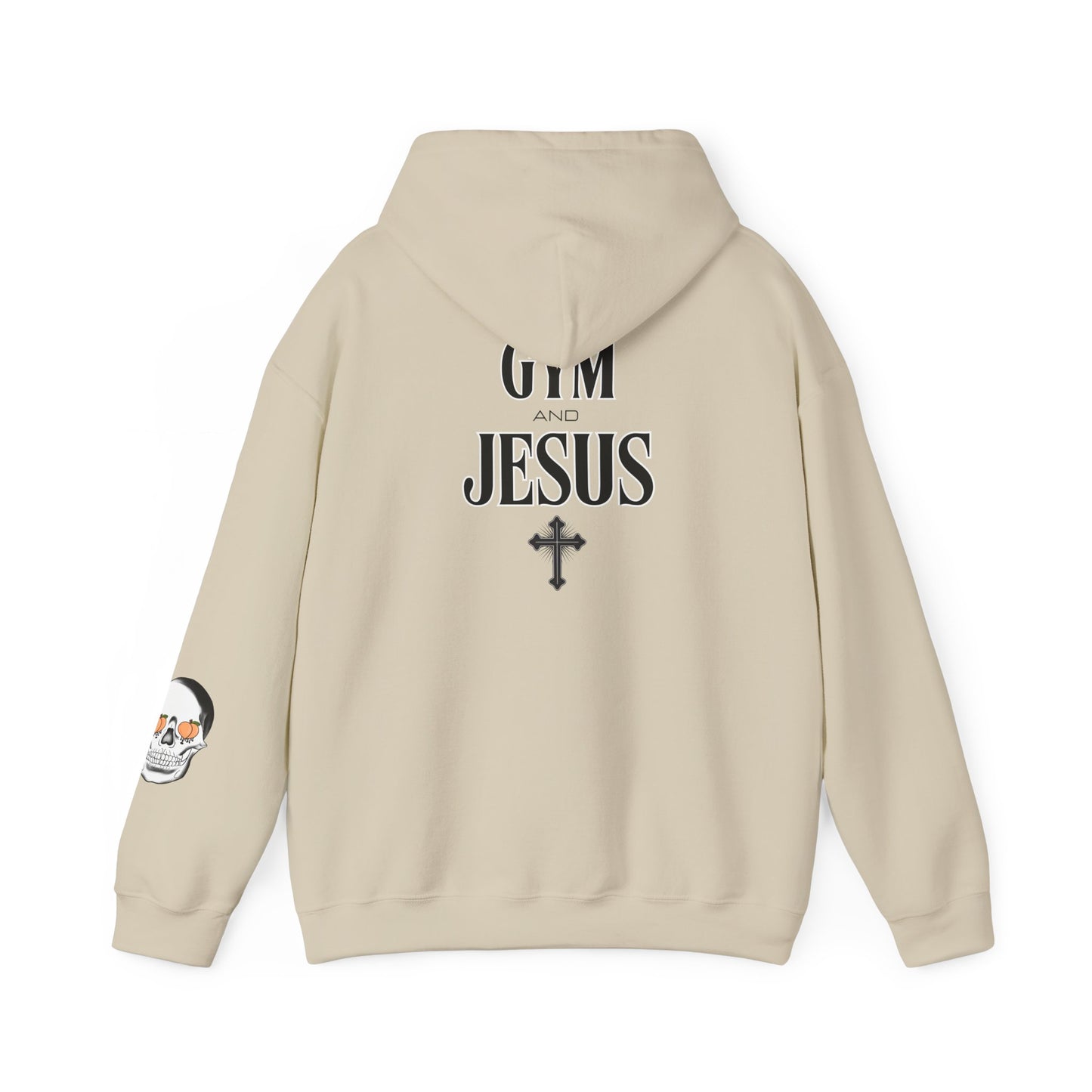 Fav Savage Peach Gym and Jesus - Heavy Blend Hoodie