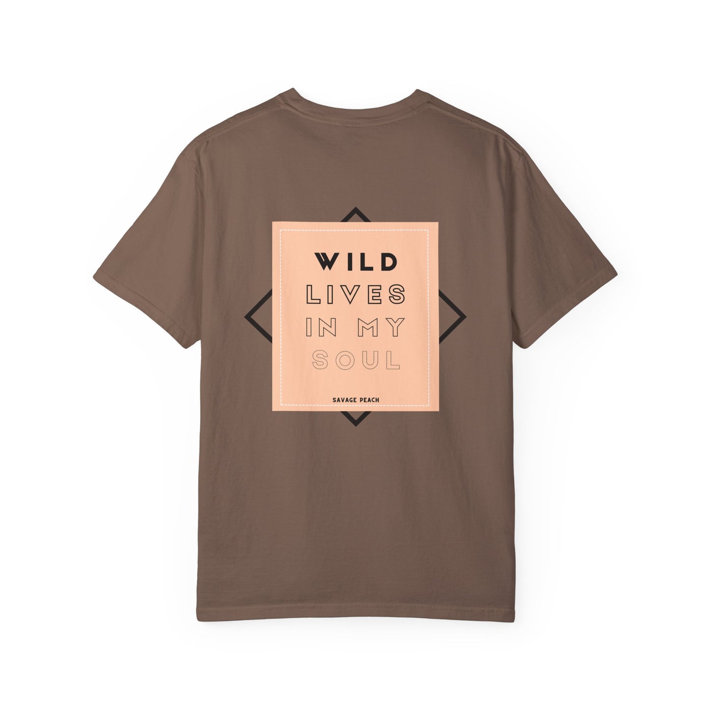 Wild Lives in My Soul Unisex Heavy Cotton Tee - Inspirational Graphic Tee