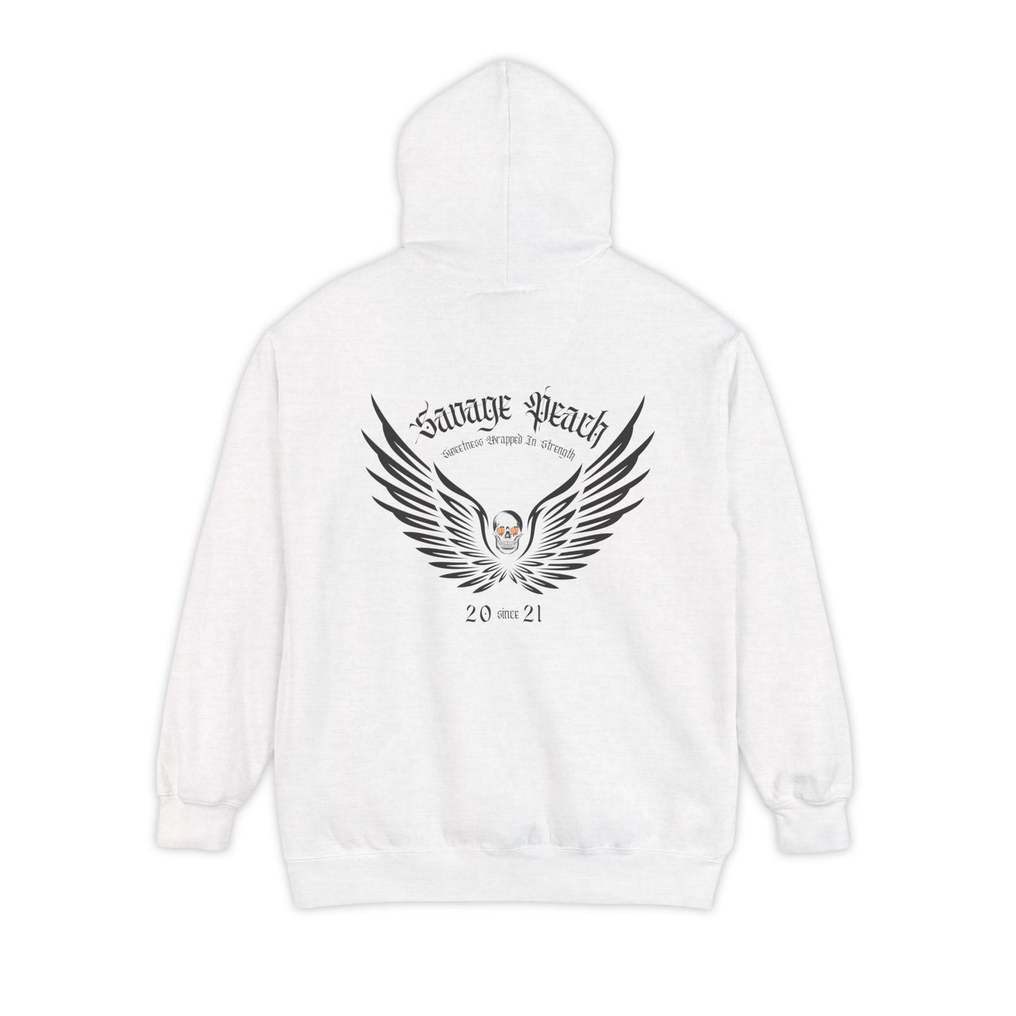 Angel Baby Savage Peach Heavy Blend Hoodie