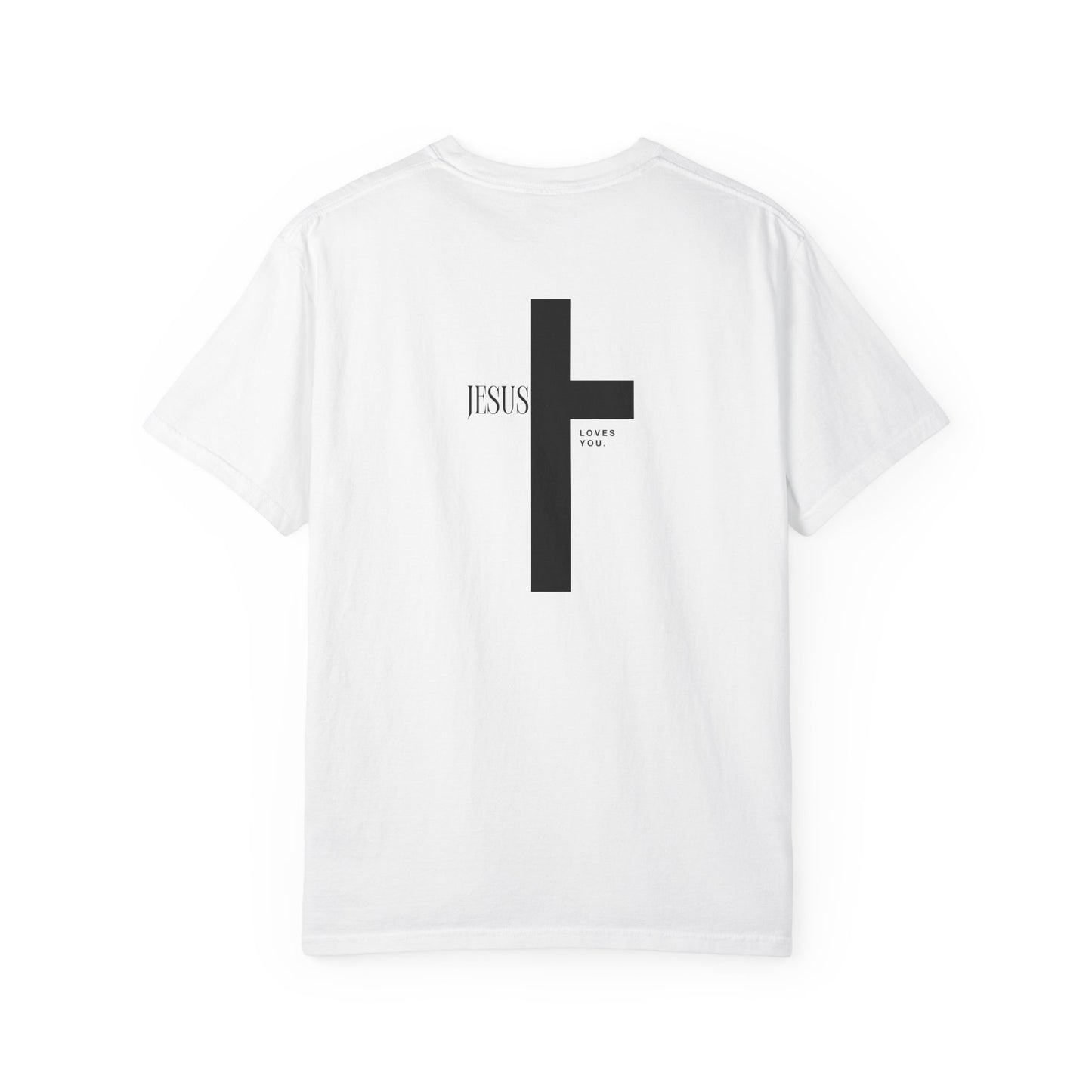 Unisex Jesus Loves You Heavy Cotton Tee - Stylish Apparel