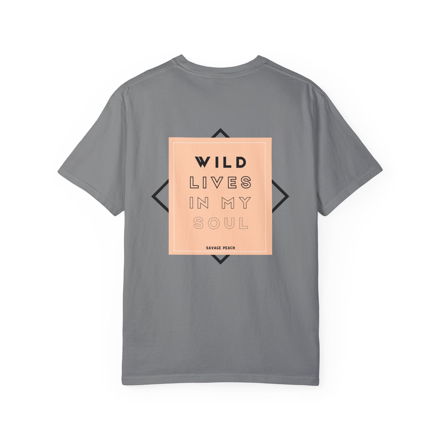 Wild Lives in My Soul Unisex Heavy Cotton Tee - Inspirational Graphic Tee