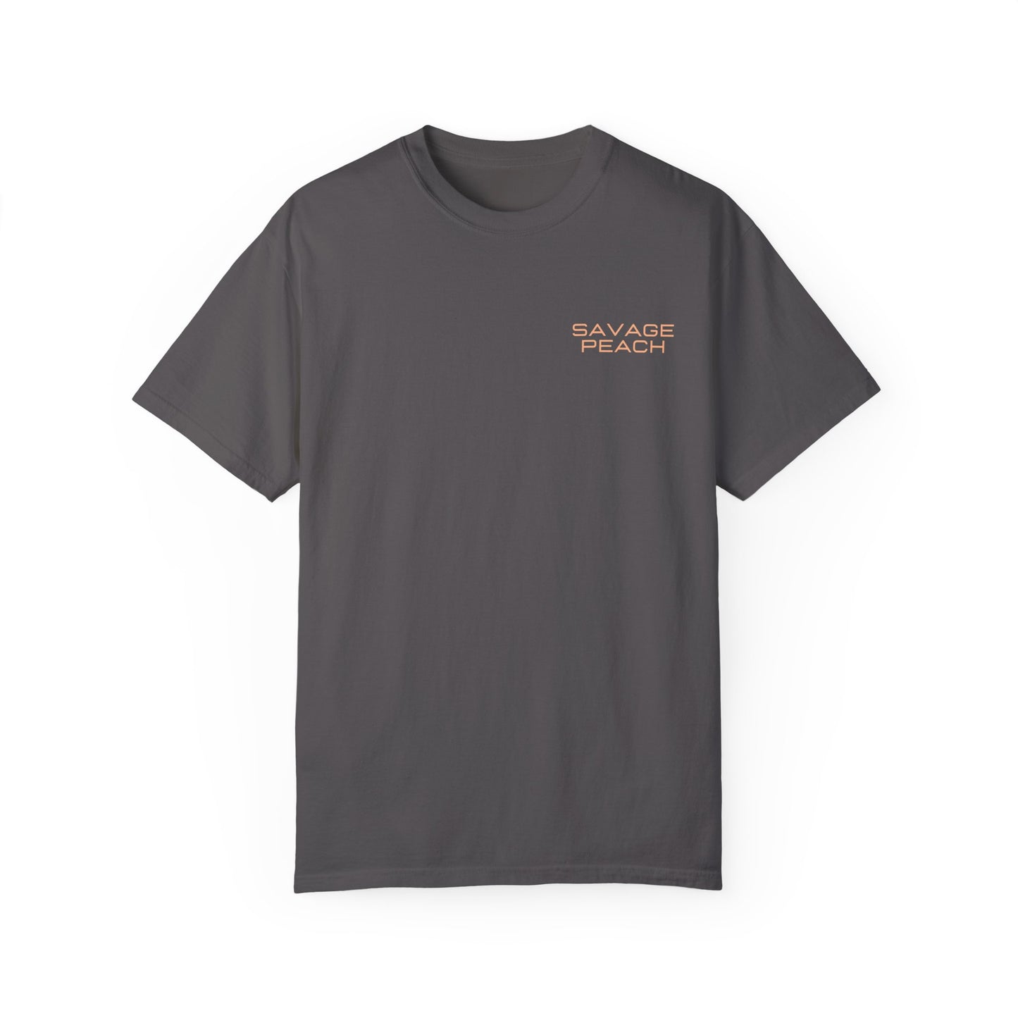 Savage Peach Unisex Heavy Cotton Tee – Bold Graphic Shirt