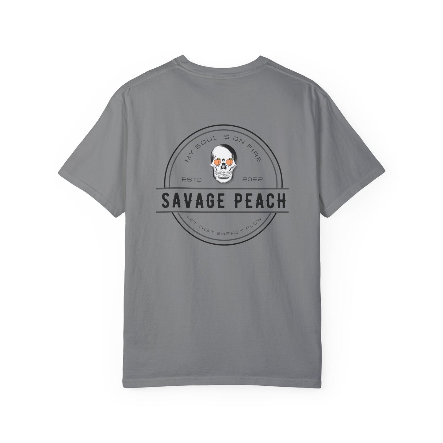 Savage Peach Unisex Heavy Cotton Tee - Graphic T-Shirt