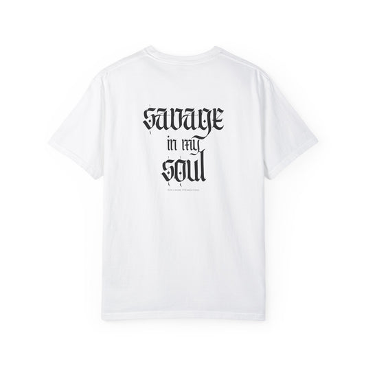 Best Seller Savage In My Soul Unisex Heavy Cotton Tee - Stylish Graphic T-Shirt for Trendsetters