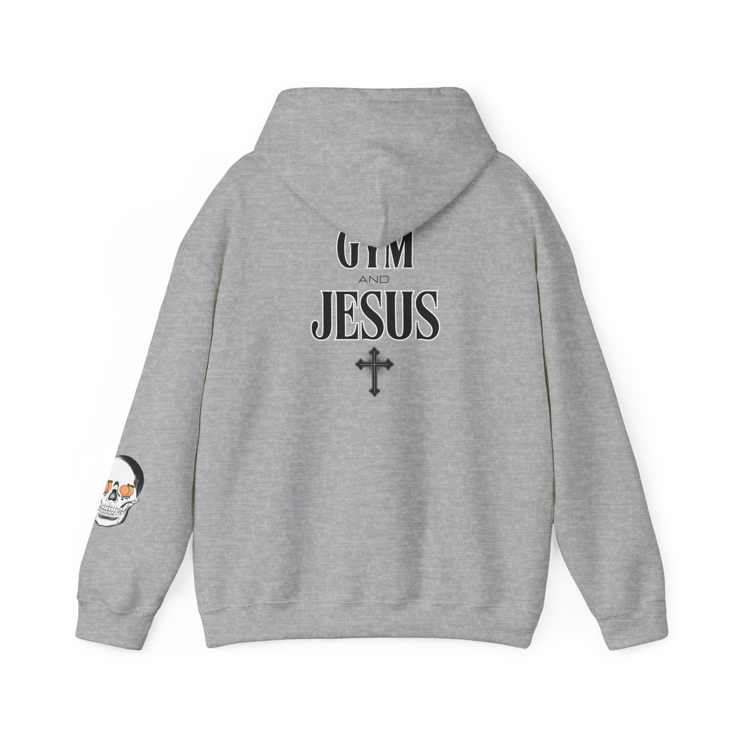 Fav Savage Peach Gym and Jesus - Heavy Blend Hoodie