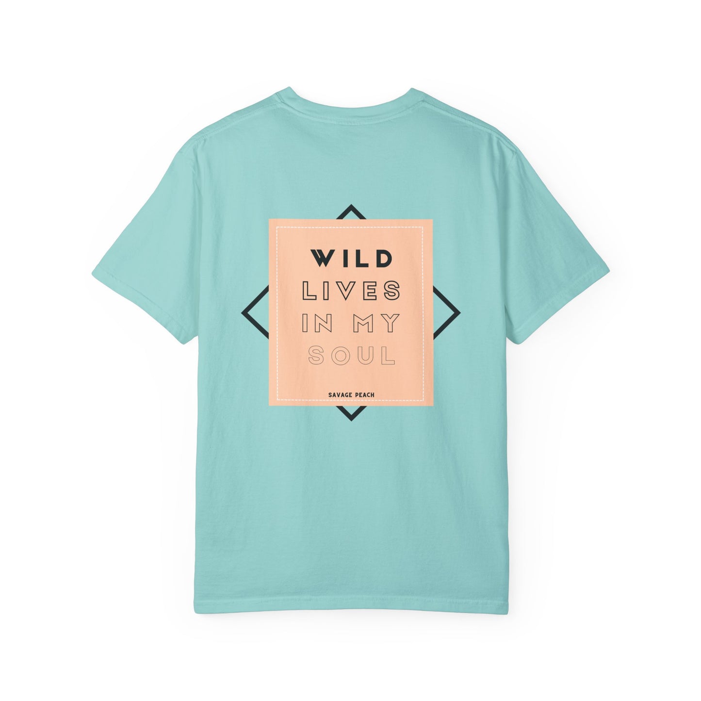Wild Lives in My Soul Unisex Heavy Cotton Tee - Inspirational Graphic Tee