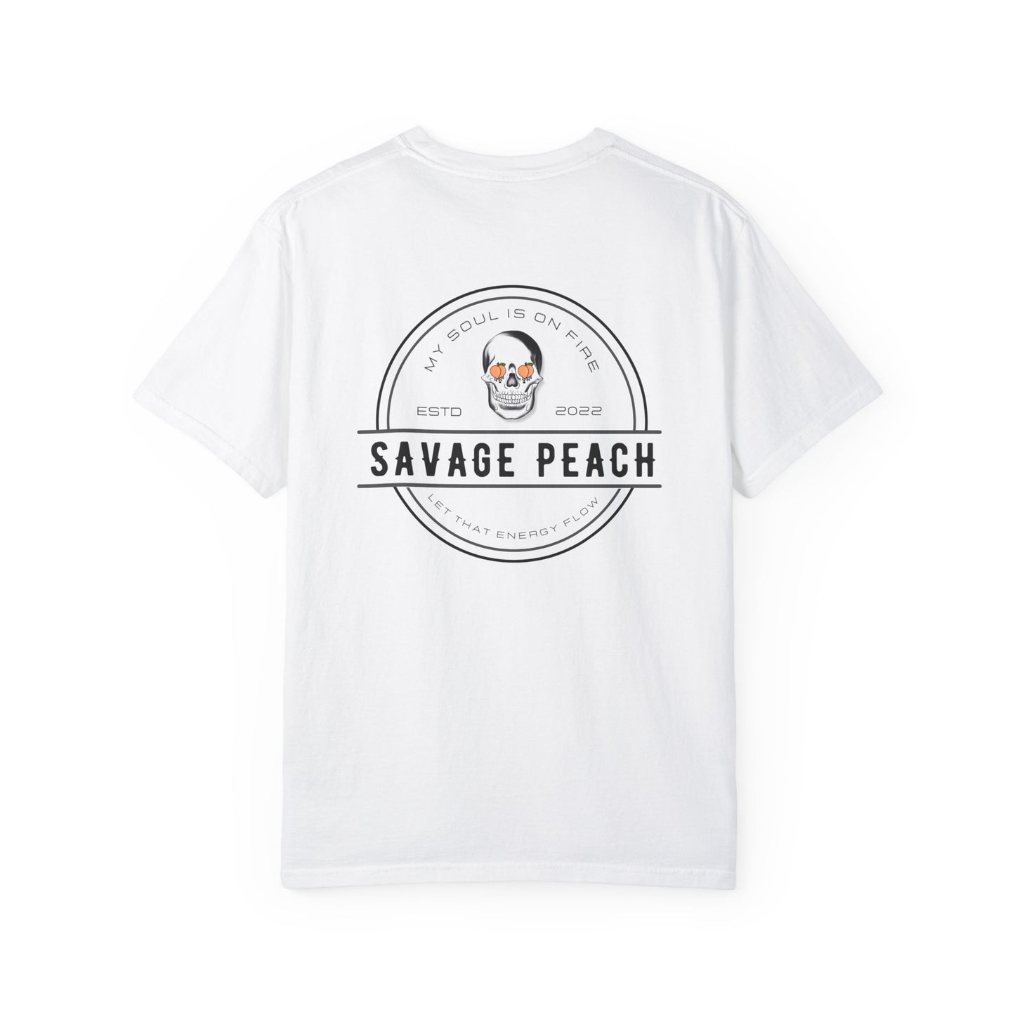 Savage Peach Unisex Heavy Cotton Tee - Graphic T-Shirt