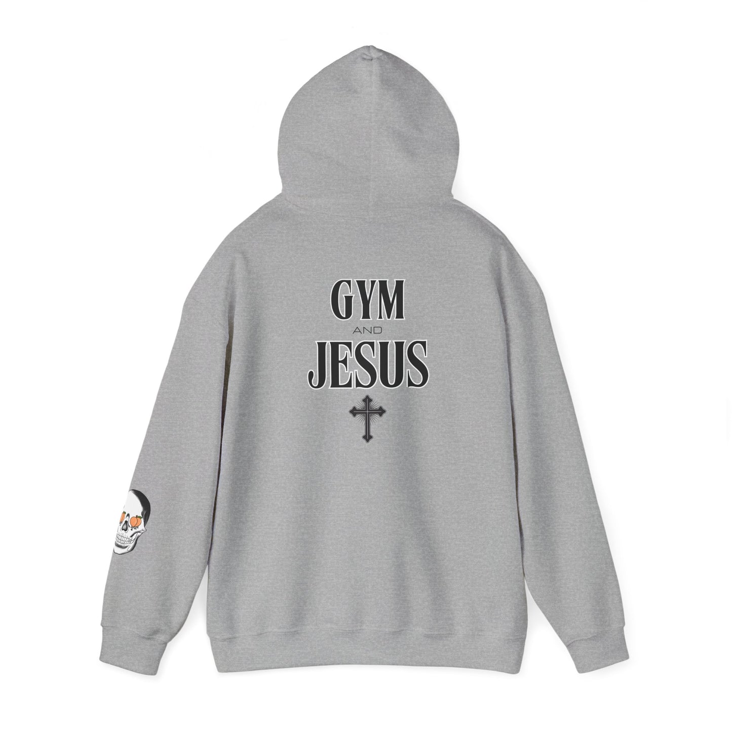 Fav Savage Peach Gym and Jesus - Heavy Blend Hoodie