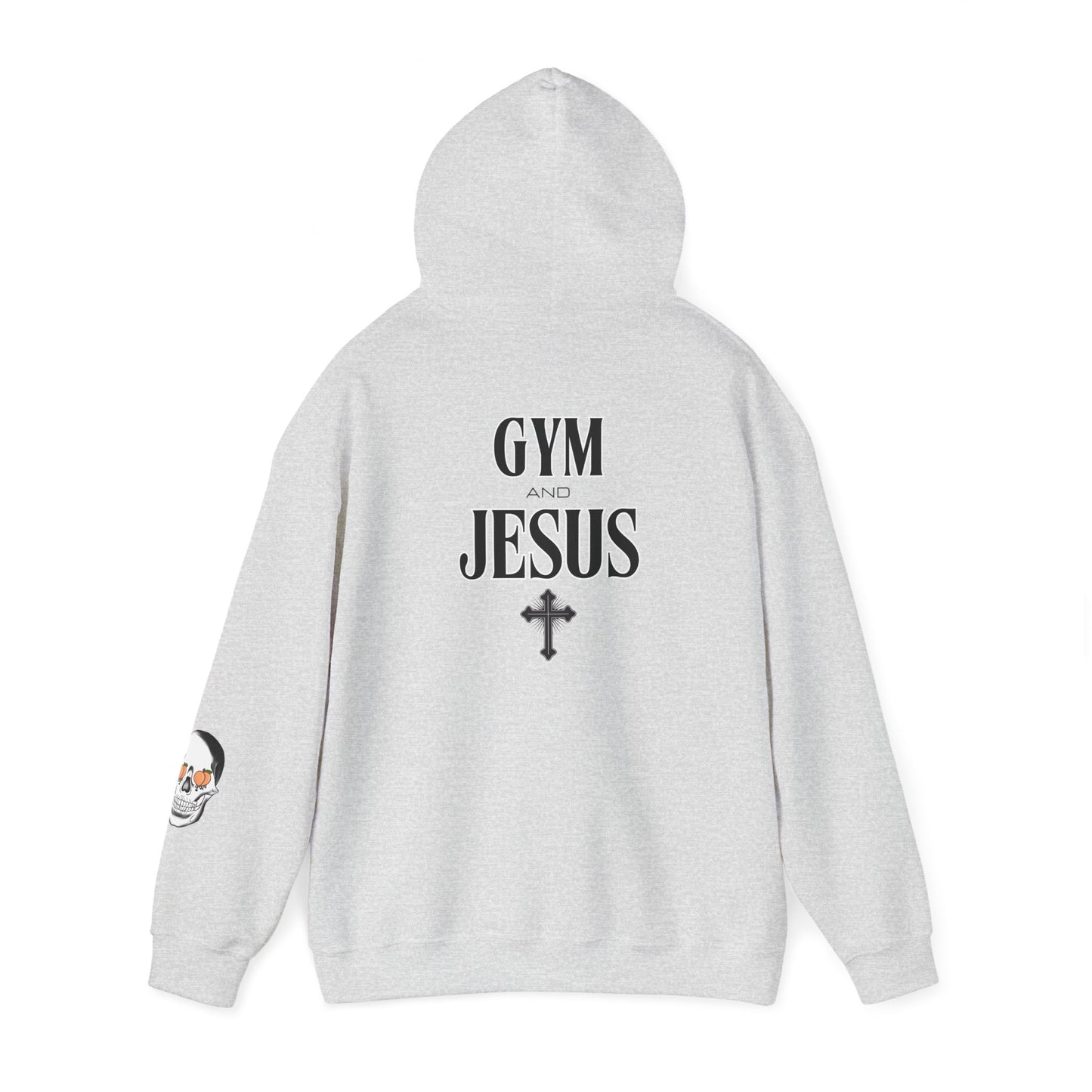 Fav Savage Peach Gym and Jesus - Heavy Blend Hoodie