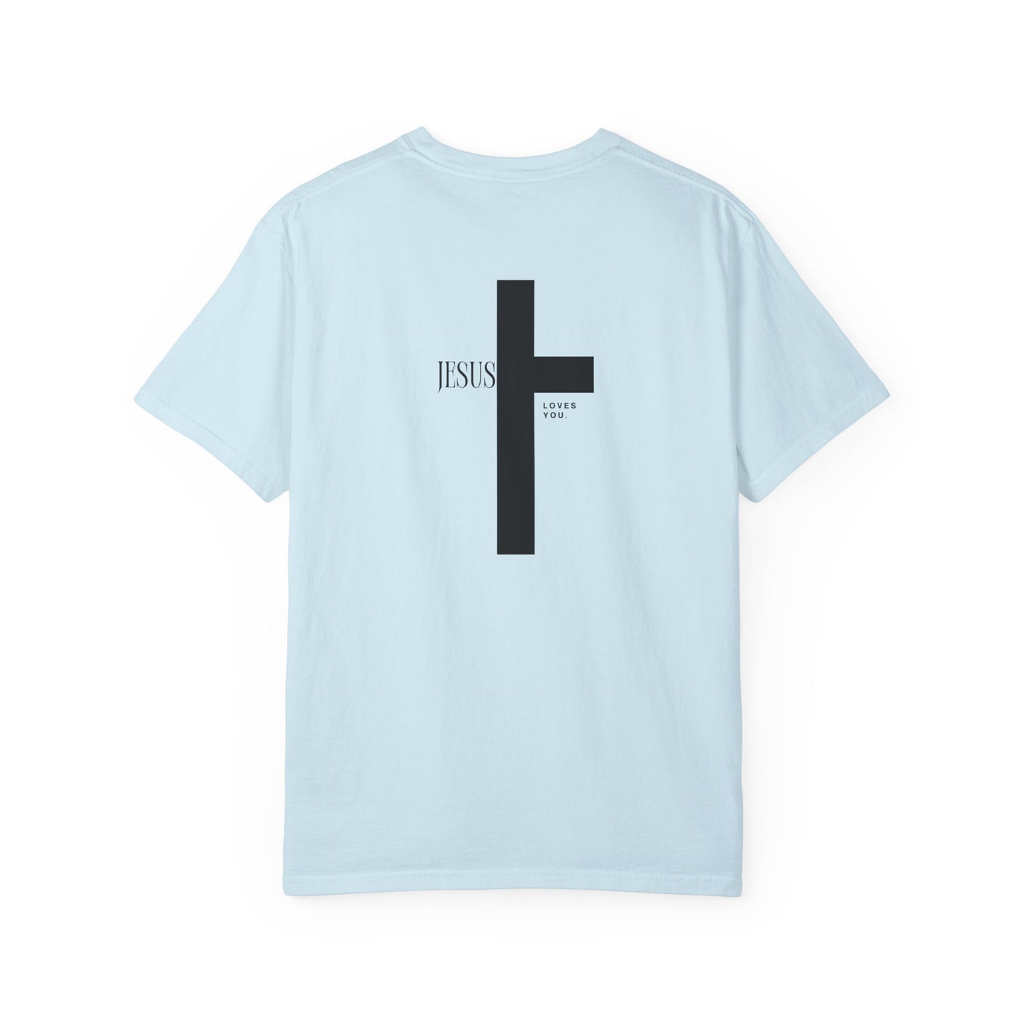 Unisex Jesus Loves You Heavy Cotton Tee - Stylish Apparel