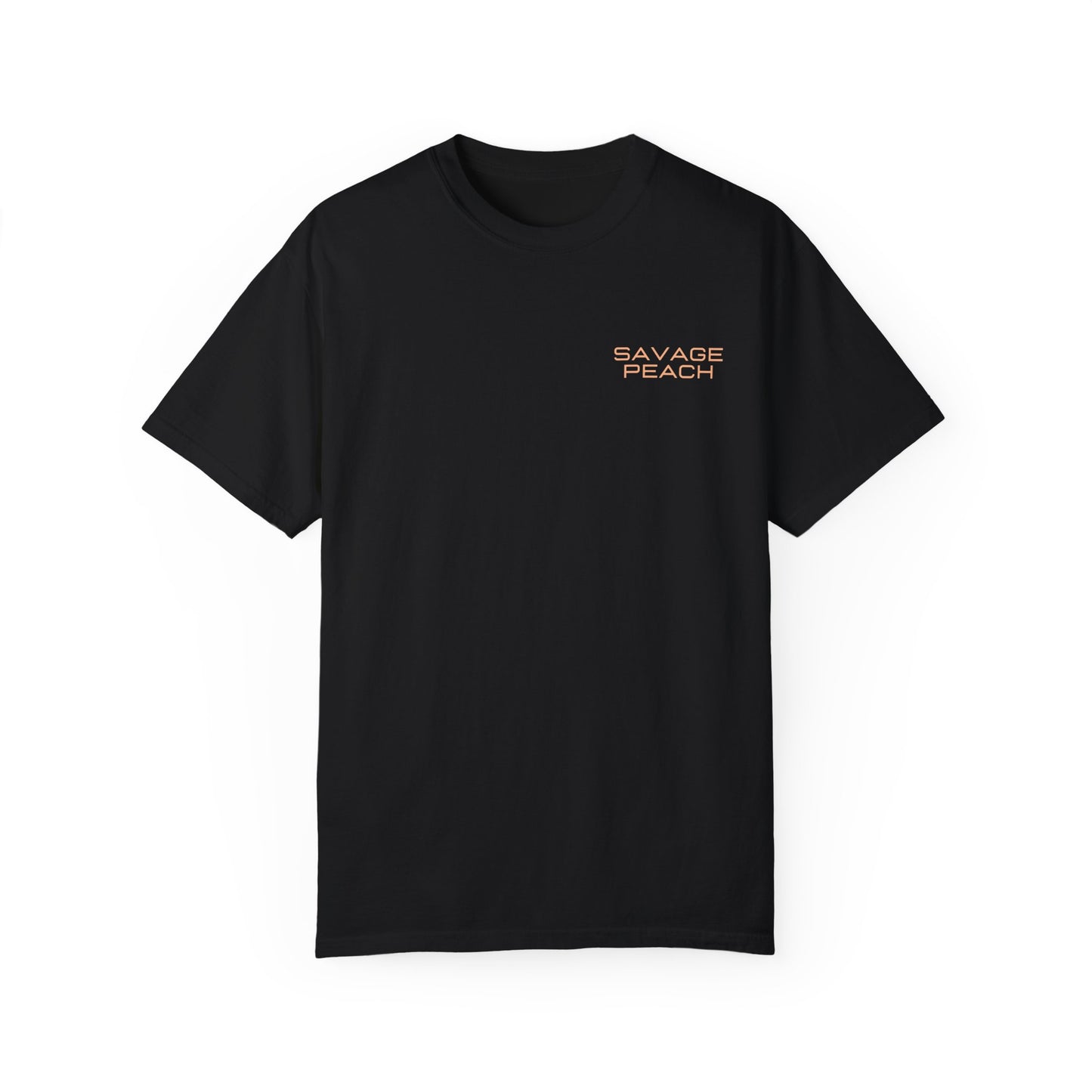 Savage Peach Unisex Heavy Cotton Tee – Bold Graphic Shirt