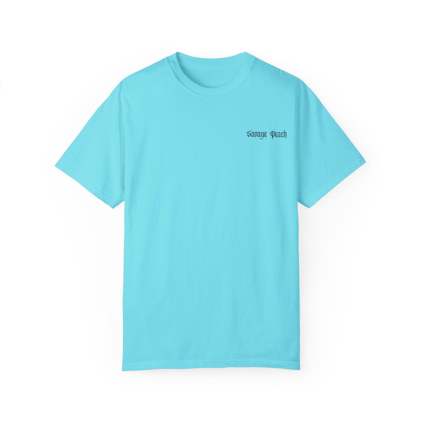 Unisex Heavy Cotton Tee - "Kissed by Sunlight, Sharpened by Storms" Inspirational Graphic Tee