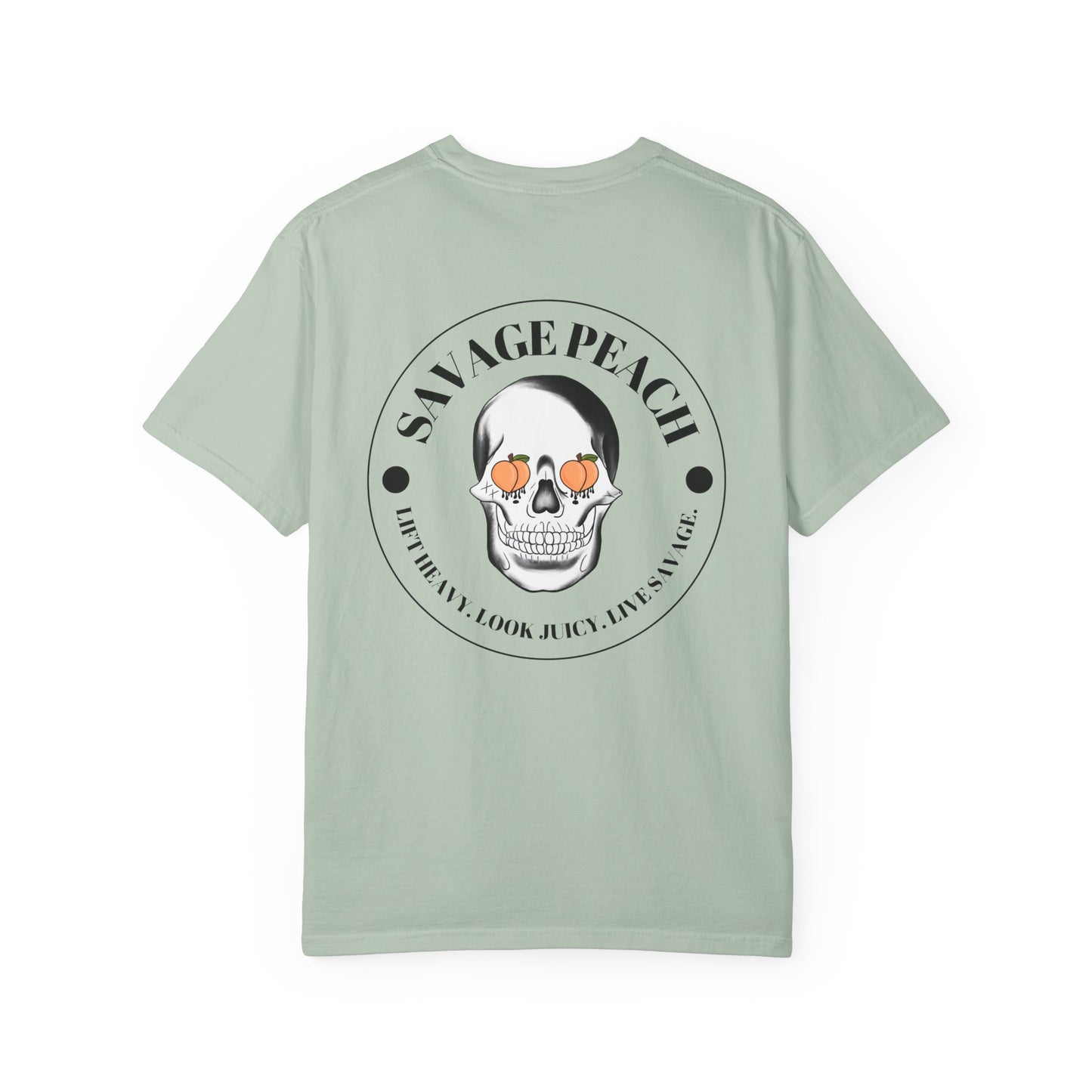 Savage Peach Live Juicy Heavy Cotton Tee