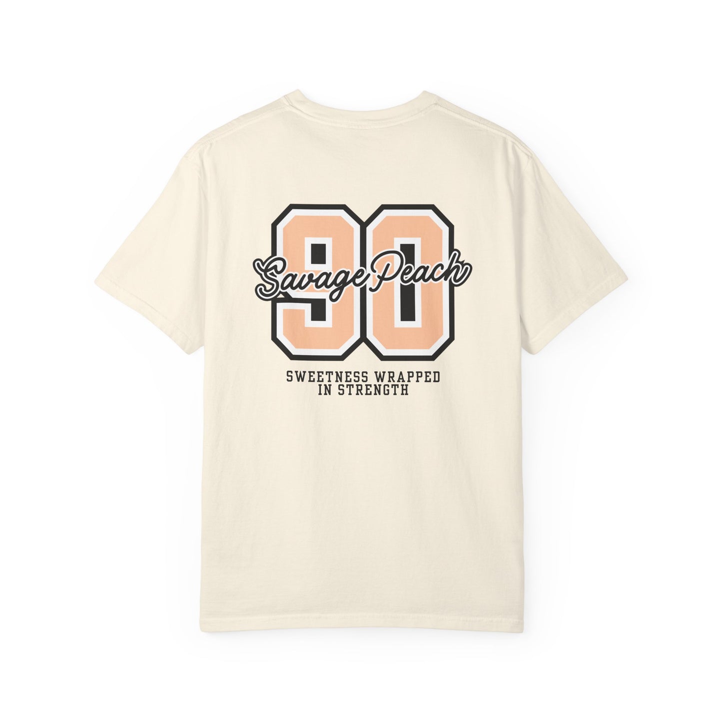Unisex Savage Peach Script Heavy Cotton Tee
