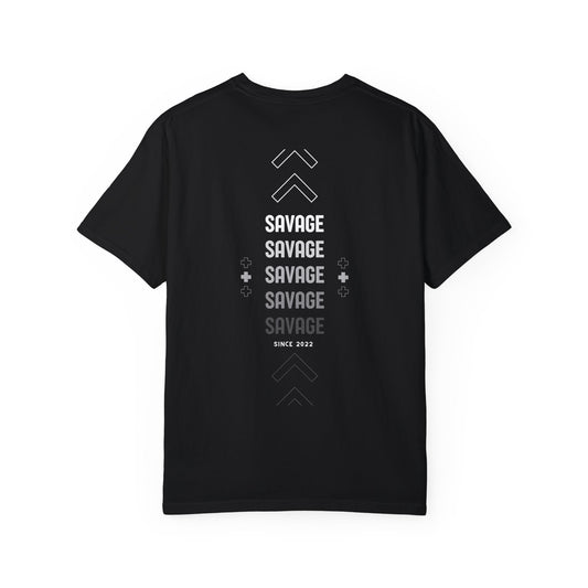 Savage Peach Unisex Heavy Cotton Tee - Street Style Graphic T-Shirt
