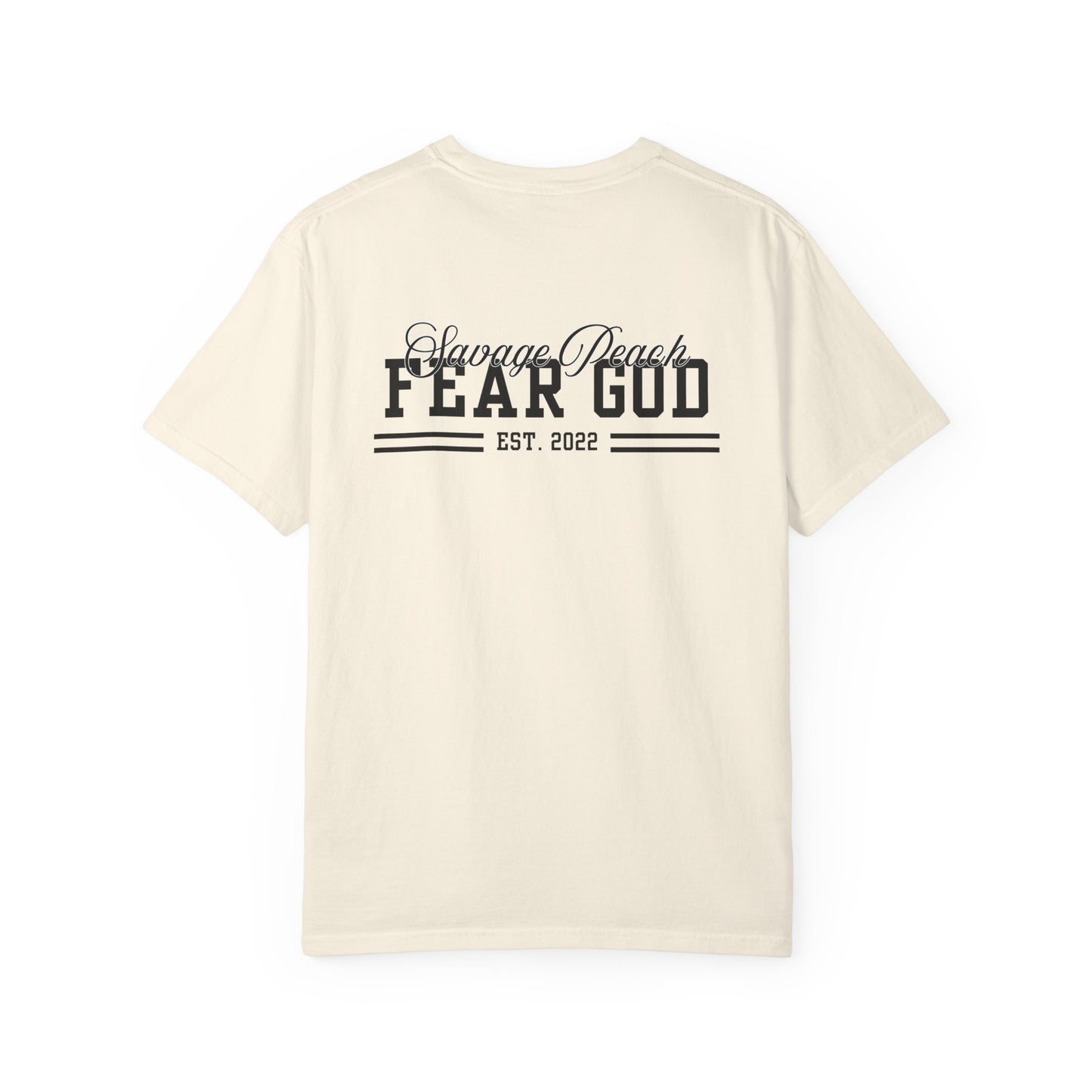 Fear God Script Best Seller Heavy Cotton Tee