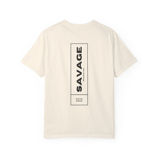 Savage Peach Unisex Heavy Cotton Tee - Bold & Comfortable