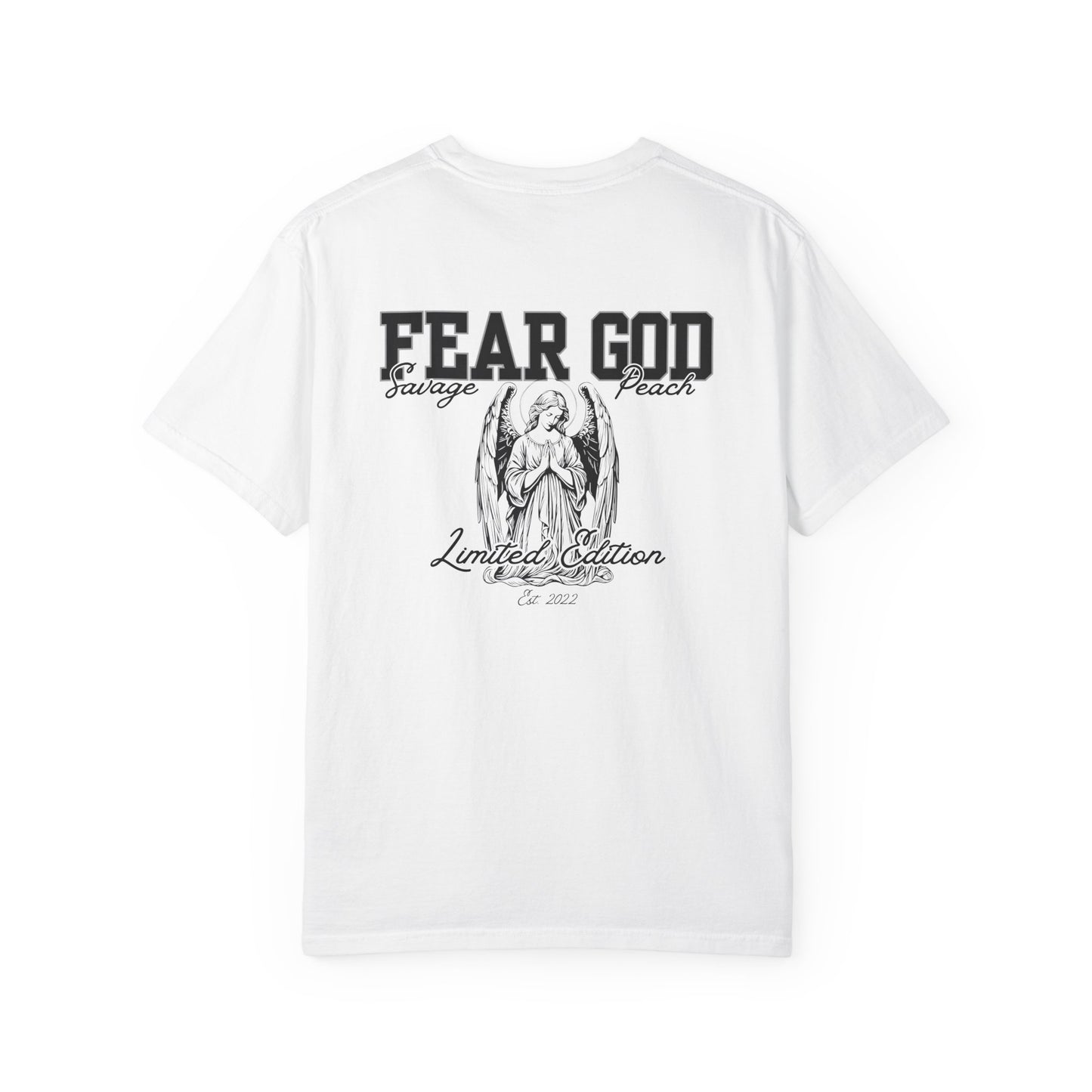 Limited Edition Fear God Unisex Skull Graphic Heavy Cotton Tee