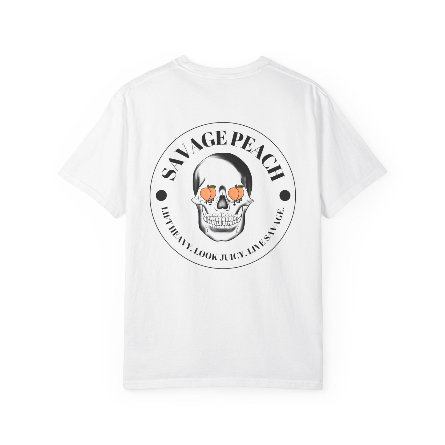 Savage Peach Live Juicy Heavy Cotton Tee