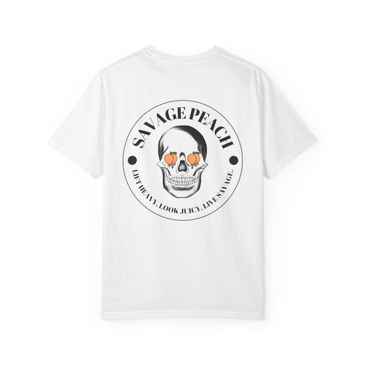 Savage Peach Live Juicy Heavy Cotton Tee
