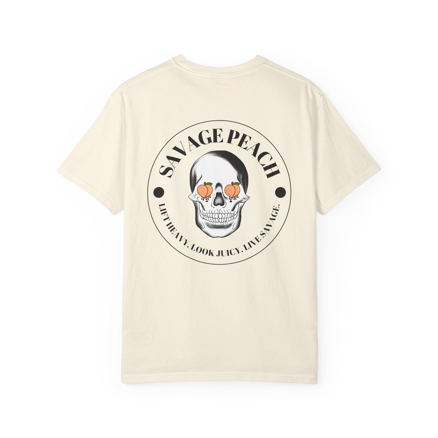 Savage Peach Live Juicy Heavy Cotton Tee