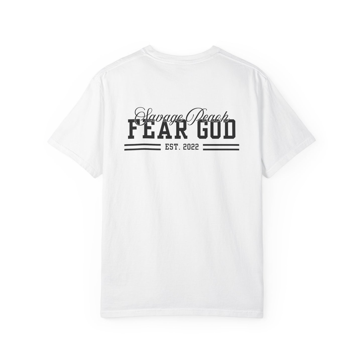 Fear God Script Best Seller Heavy Cotton Tee