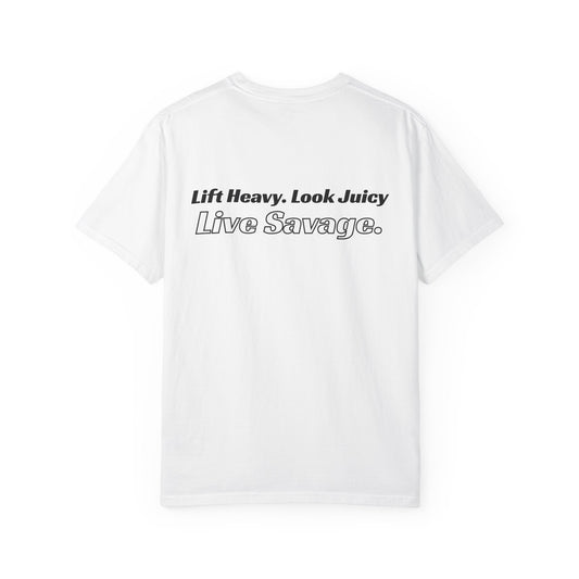 Lift Heavy Look Juicy Heavy Cotton Tee