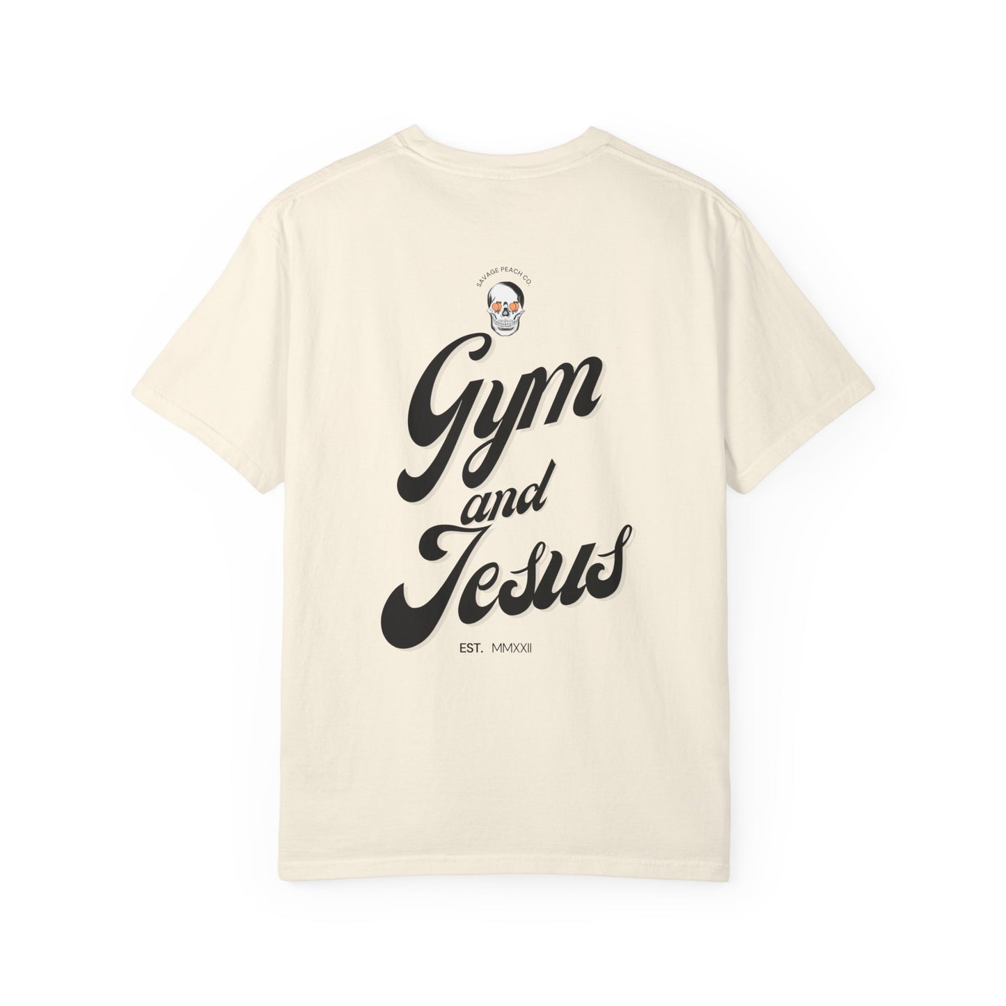 Gym and Jesus Unisex Heavy Cotton Tee