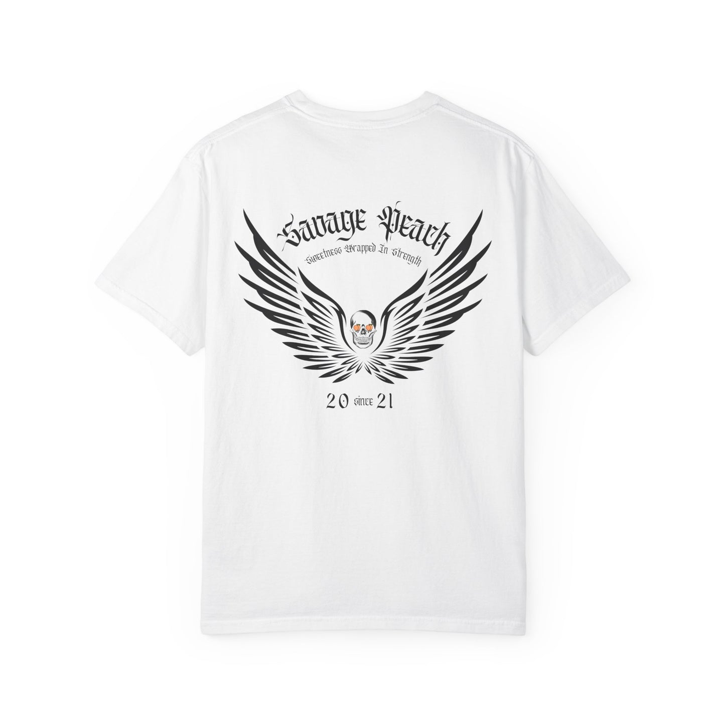 Angel Baby Savage Peach Heavy Cotton Tee