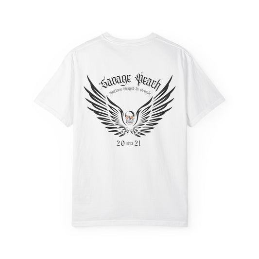 Angel Baby Savage Peach Heavy Cotton Tee