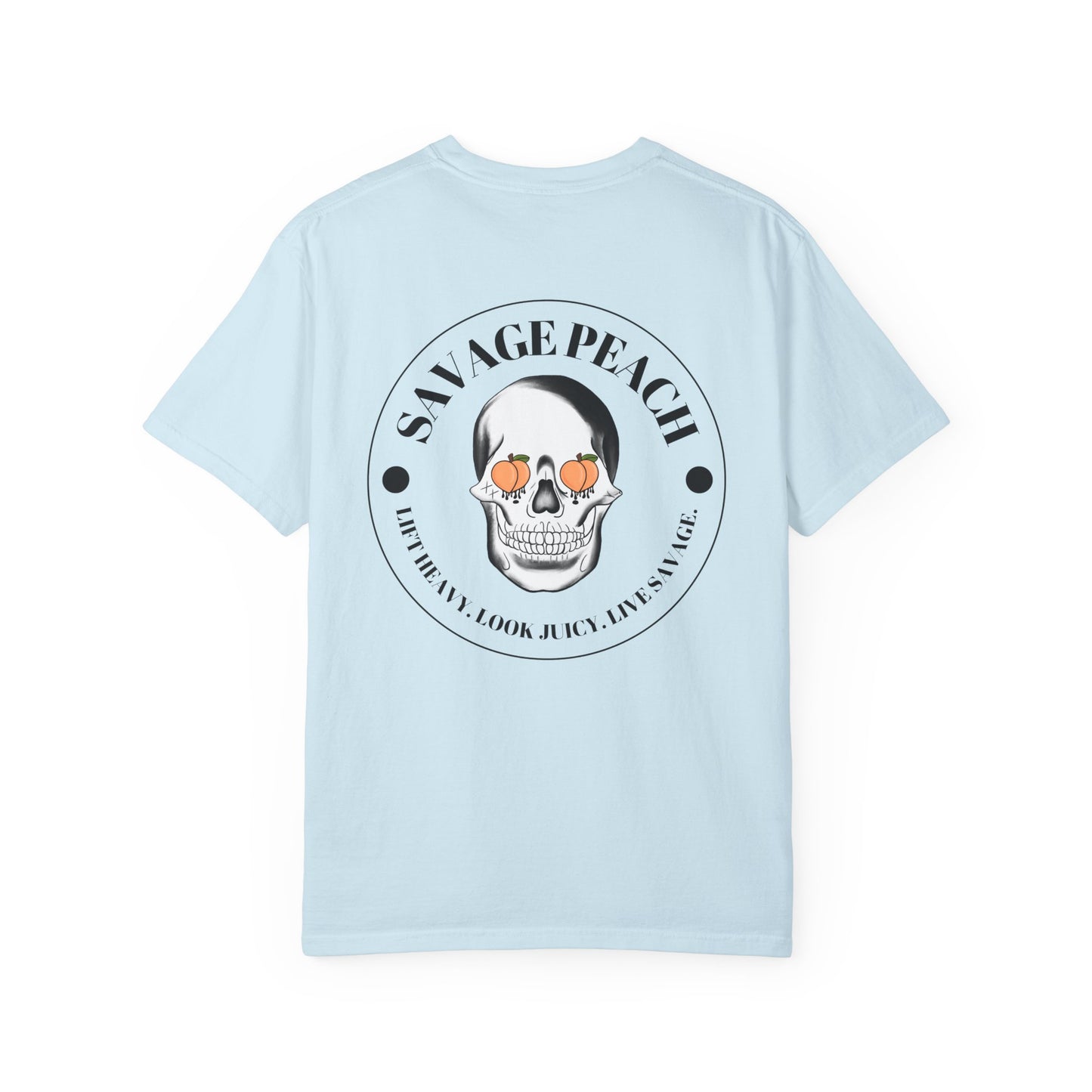 Savage Peach Live Juicy Heavy Cotton Tee